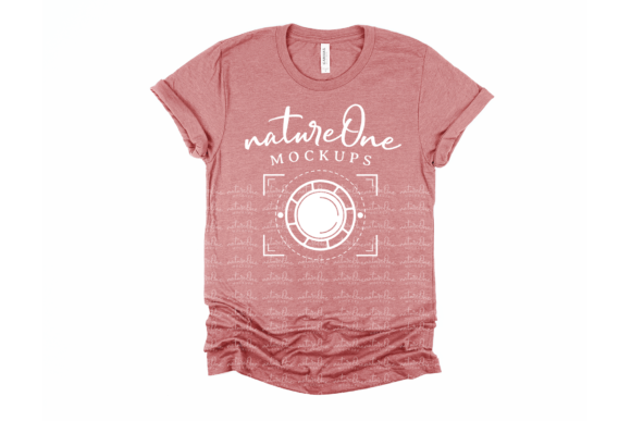 Download Bella Canvas 3001 Heather Mauve Mockup - Premium Resources